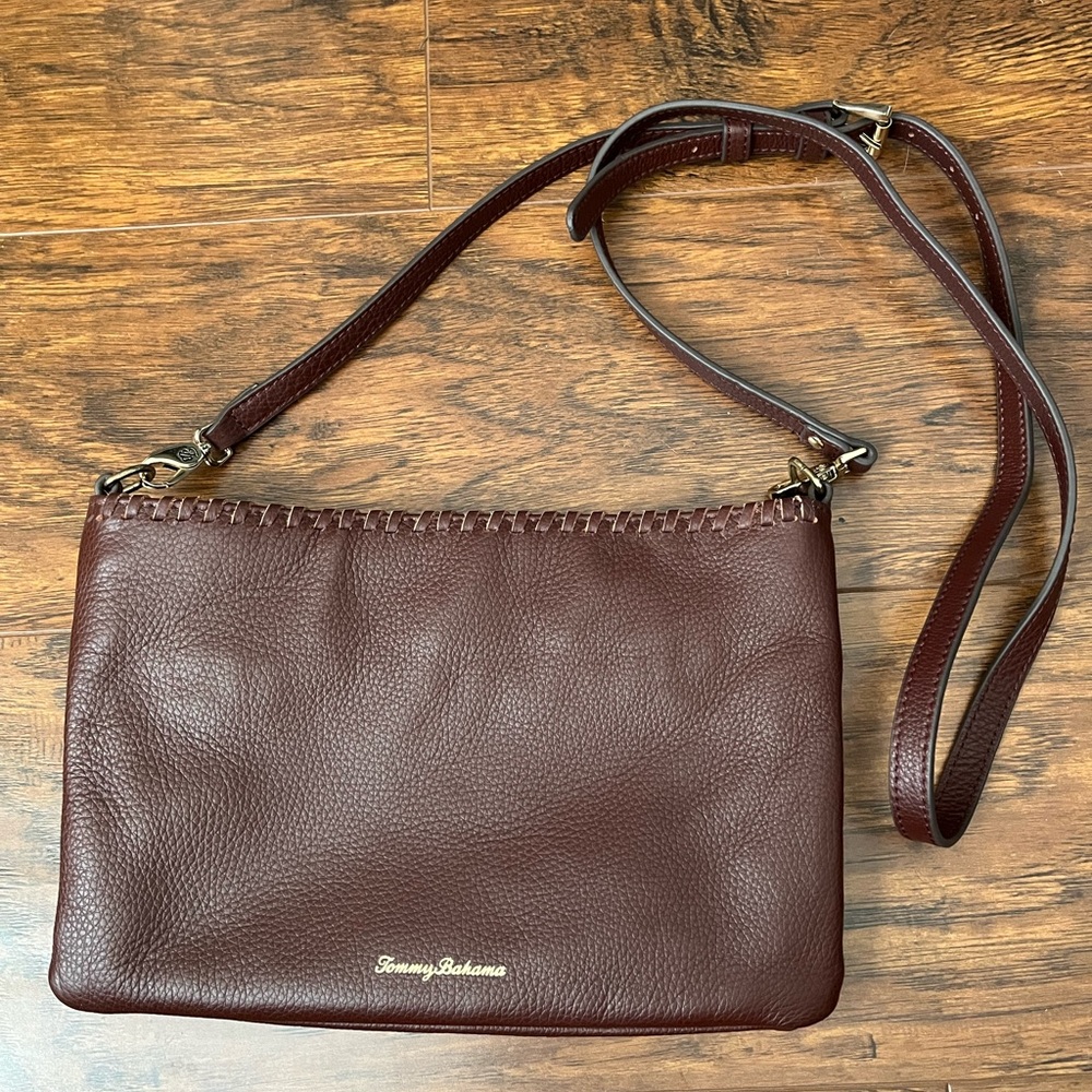Tommy Bahama leather crossbody